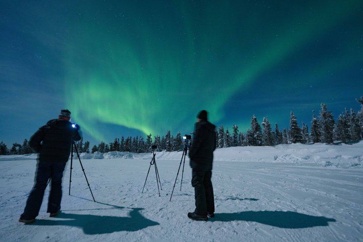 Private Northern Lights Photography Tour in Fairbanks, Max Three Guests (11/12)
