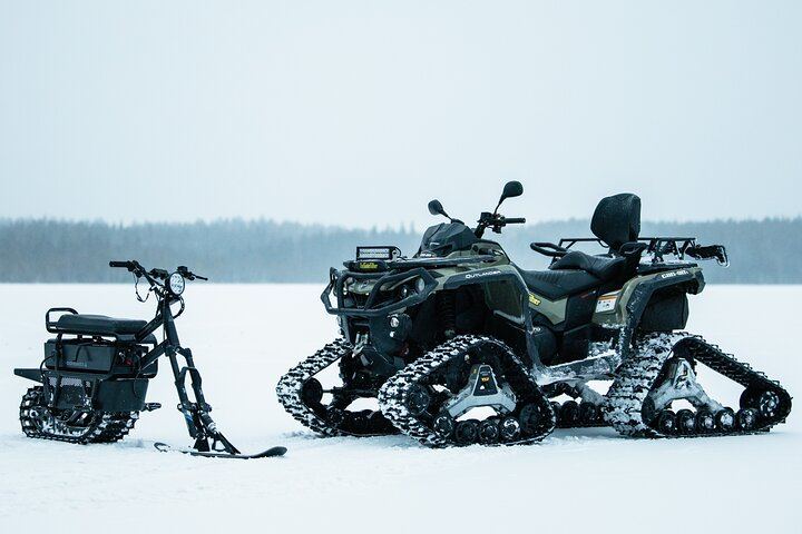 Private Glass Igloo Dinner and Aurora Safari by Snowmobile or ATV (6/12)