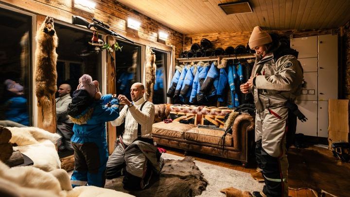 Private Glass Igloo Dinner and Aurora Safari by Snowmobile or ATV (3/12)