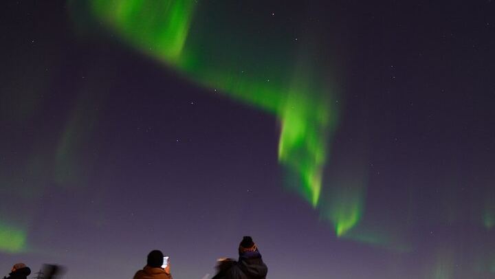 Reykjavík Northern Lights Chase with Professional Photos and Viking Props