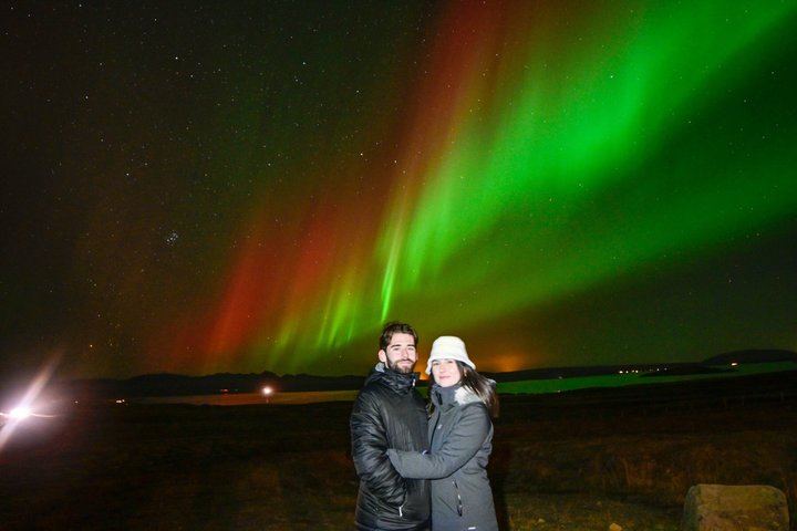 Reykjavík Northern Lights Bus Tour with Hot Chocolate and Dynamic Routing (12/12)