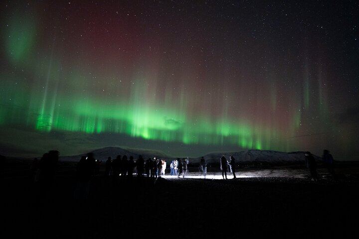 Busreise von Reykjavík zur Beobachtung des Nordlichts mit WLAN, Toilette und heißer Schokolade (4/9)