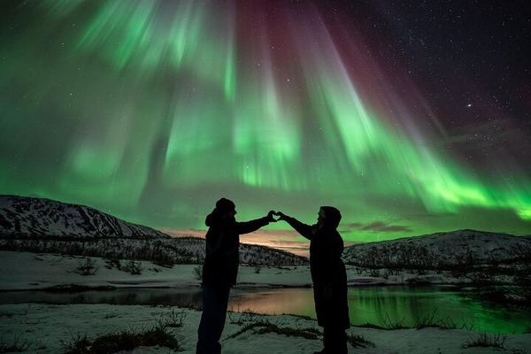 Northern Lights Big Bus Chase from Tromso with Free Photos