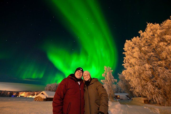 Heated Coach Aurora Hunt from Rovaniemi with Photos and No Aurora, No Payment (9/12)