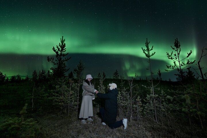 Chasse aux aurores en minibus au départ de Rovaniemi, avec photos et vidéos professionnelles (9/9)