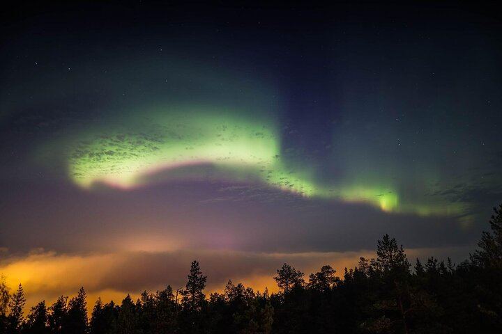 Drei-Stunden-Nordlichttour ab Rovaniemi mit Lagerfeuer und Grillen (8/12)