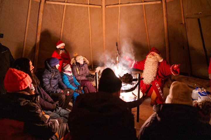 Meet Santa Claus on Private Arctic Land and Watch for the Northern Lights (1/12)