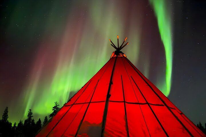 Meet Santa Claus on Private Arctic Land and Watch for the Northern Lights (7/12)