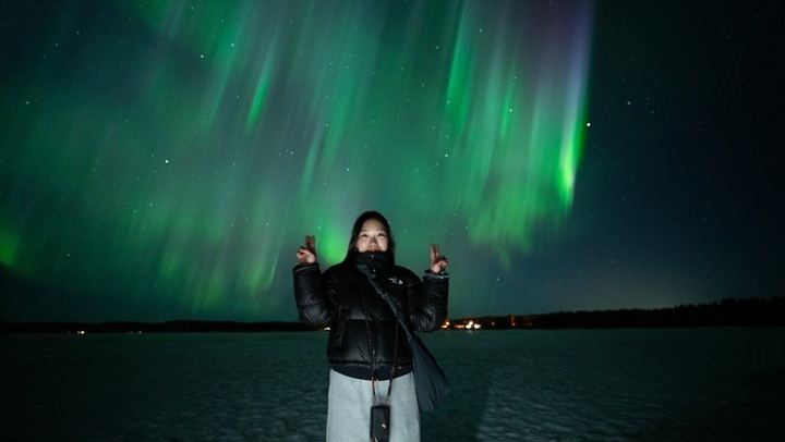 Chasse aux aurores à Rovaniemi avec garantie de remboursement et photos gratuites (1/9)
