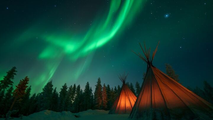 Chasse aux aurores en minibus au départ de Rovaniemi, avec feu de camp, barbecue lapon et transfert (3/10)