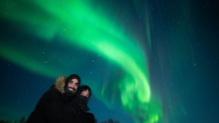 Chasse aux aurores à Rovaniemi avec garantie de remboursement et photos gratuites (4/9)