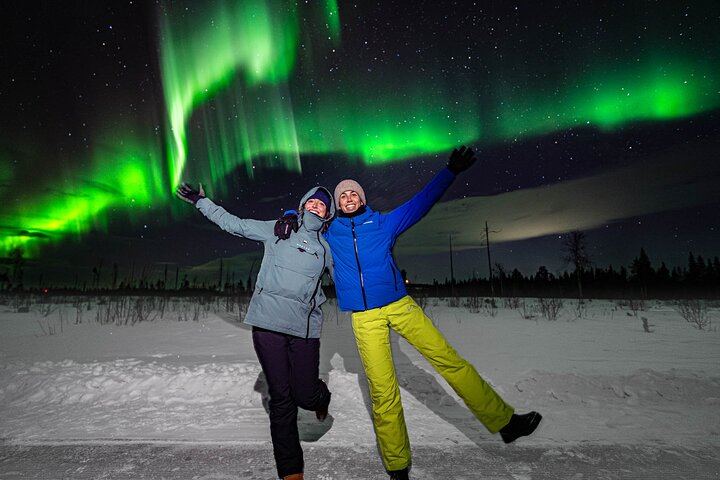 Geld-zurück-Garantie: Busfahrt von Rovaniemi nach Aurora mit kostenlosen Fotos (2/12)