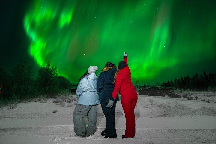 Geld-zurück-Garantie: Busfahrt von Rovaniemi nach Aurora mit kostenlosen Fotos (10/12)