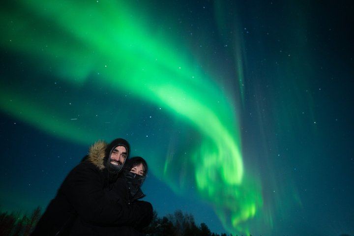 Chasse aux aurores à Rovaniemi avec garantie de remboursement et photos gratuites (4/9)