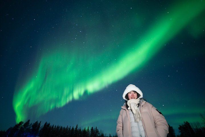 Chasse aux aurores à Rovaniemi avec garantie de remboursement et photos gratuites (6/9)