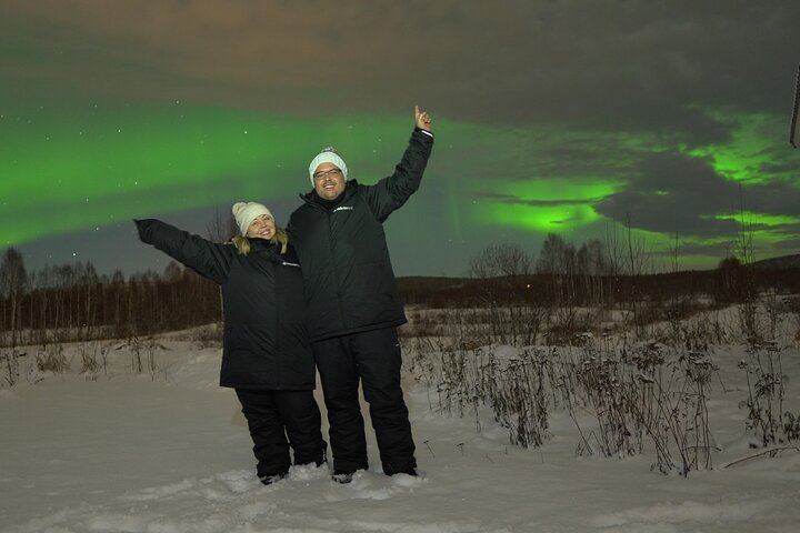 Chasse aux aurores à Rovaniemi avec une garantie de remboursement à 100 % (12/12)