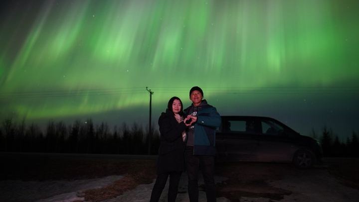 Private Guaranteed Northern Lights Hunt from Rovaniemi with HD Photos (1/12)
