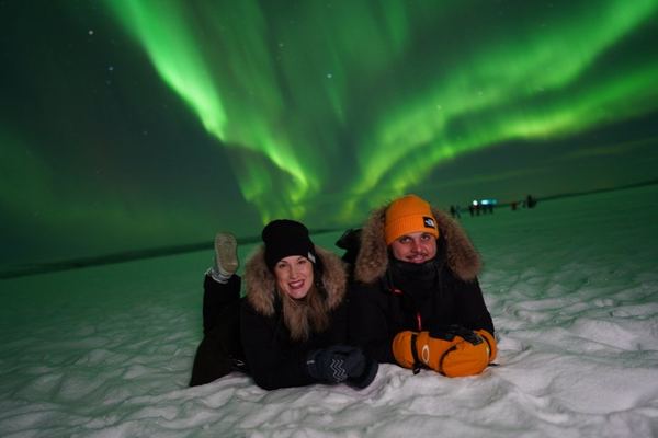 Private Guaranteed Northern Lights Hunt from Rovaniemi with HD Photos