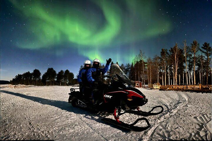 Snowmobile Safari and Northern Lights from Rovaniemi on Private Land (2/8)