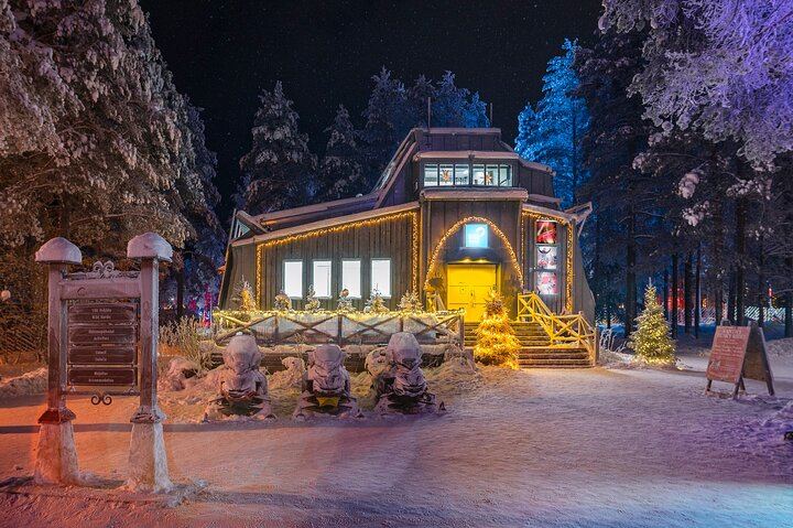 Night Snowmobile Safari in Search of the Northern Lights, Rovaniemi (4/10)