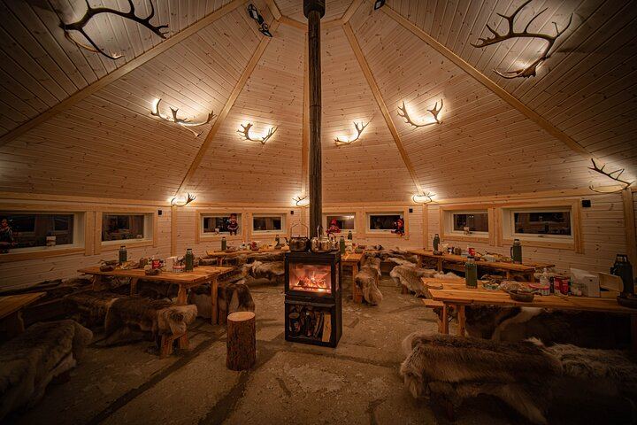 Sami Reindeer Sledding and Feeding with a Chance of Northern Lights (8/9)