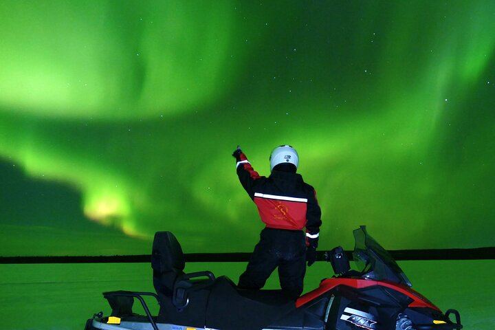 Guided Snowmobile Aurora Search from Santa Claus Village, Rovaniemi (4/7)