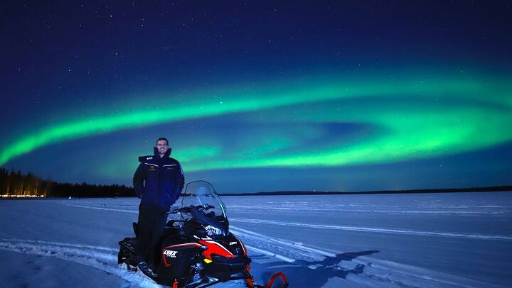 Guided Snowmobile Aurora Search from Santa Claus Village, Rovaniemi (1/7)