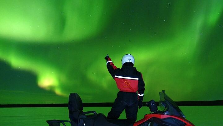 Guided Snowmobile Aurora Search from Santa Claus Village, Rovaniemi (4/7)