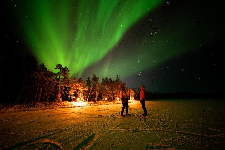 Ranua Aurora Activity Park After Dark with Sauna and Reindeer (10/12)