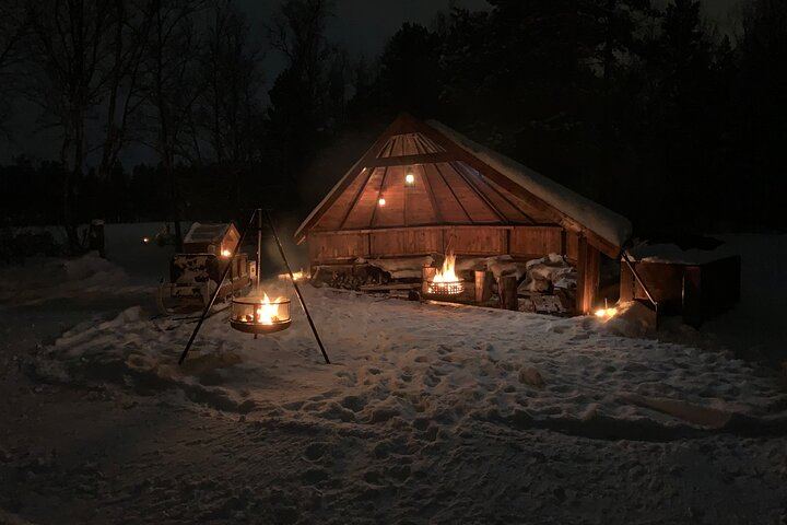 Sleigh Ride Under the Northern Lights Along the Alta River (1/3)