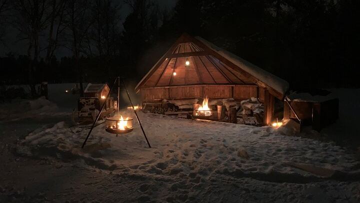 Sleigh Ride Under the Northern Lights Along the Alta River (1/3)