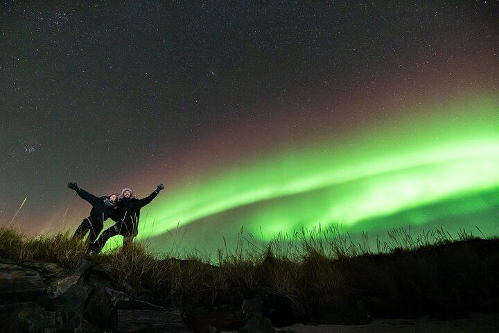 Small Group Tromso Northern Lights Chase with Photos and Dinner (5/12)