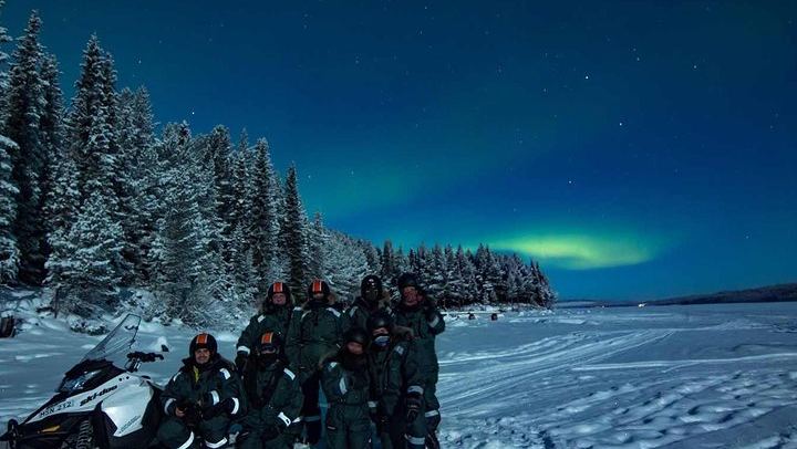 Snowmobile Aurora Expedition from Kiruna with a Lappish Dinner (4/8)