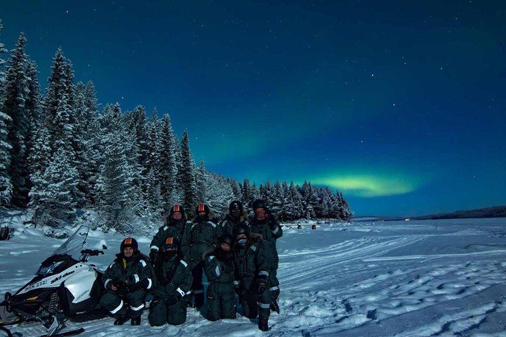 Snowmobile Aurora Expedition from Kiruna with a Lappish Dinner (4/8)