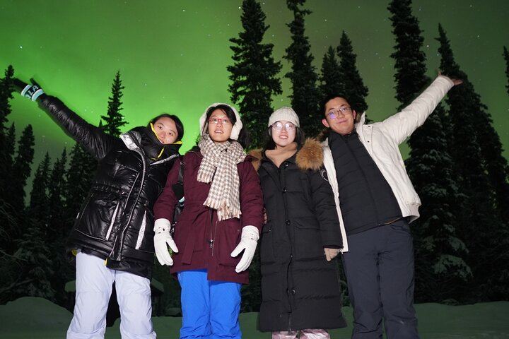 Chena Hot Springs Aurora Night with a Dedicated Guide and Portraits (9/12)