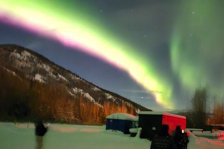 Chena Hot Springs Guided Night with Ice Museum and Aurora Photos (4/12)