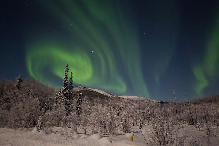 Chena Hot Springs Guided Night with Ice Museum and Aurora Photos (2/12)