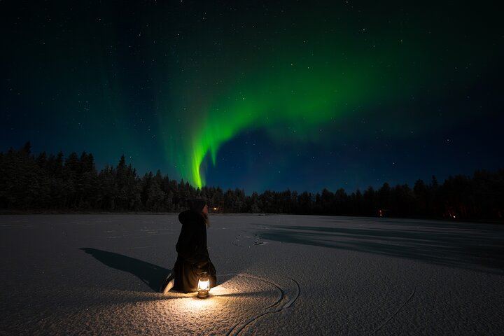 Ranua Aurora Activity Park After Dark with Sauna and Reindeer (8/12)