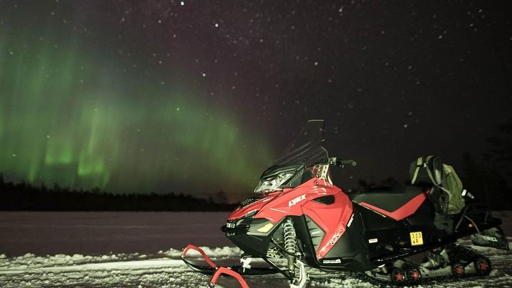 Night Snowmobile Safari in Search of the Northern Lights, Rovaniemi (1/10)