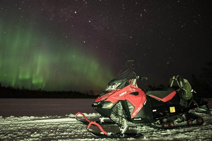 Night Snowmobile Safari in Search of the Northern Lights, Rovaniemi (1/10)
