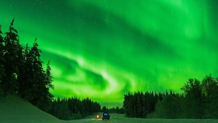 Die ultimative Polarlichtjagd ab Rovaniemi, 8 bis 12 Stunden, ohne Kilometerbeschränkung (2/7)