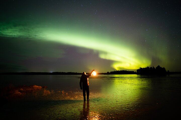 Die ultimative Polarlichtjagd ab Rovaniemi, 8 bis 12 Stunden, ohne Kilometerbeschränkung (1/7)