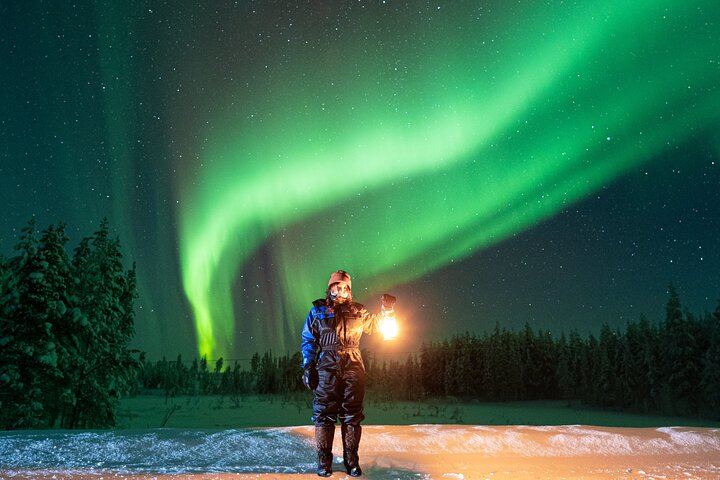 Die ultimative Polarlichtjagd ab Rovaniemi, 8 bis 12 Stunden, ohne Kilometerbeschränkung (3/7)