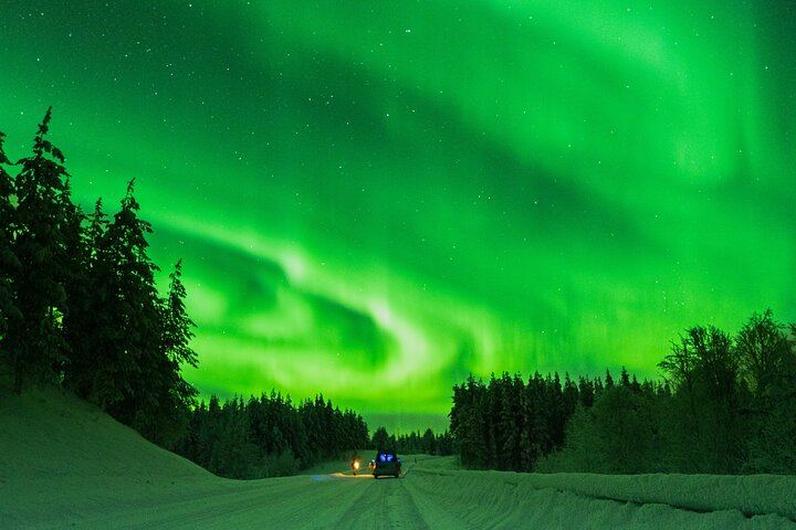 Die ultimative Polarlichtjagd ab Rovaniemi, 8 bis 12 Stunden, ohne Kilometerbeschränkung (2/7)