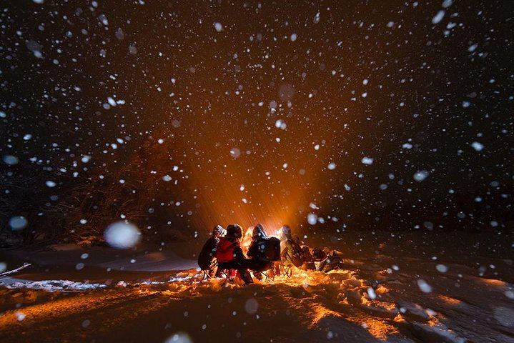 Chasse aux aurores à Tromsø, avec feu de joie, repas chaud, combinaison thermique et photos (5/12)