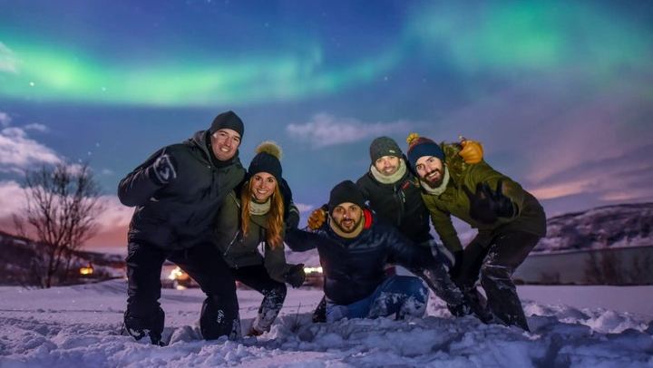 Tromso Northern Lights Tour with Full Arctic Gear and Reindeer Sausage
