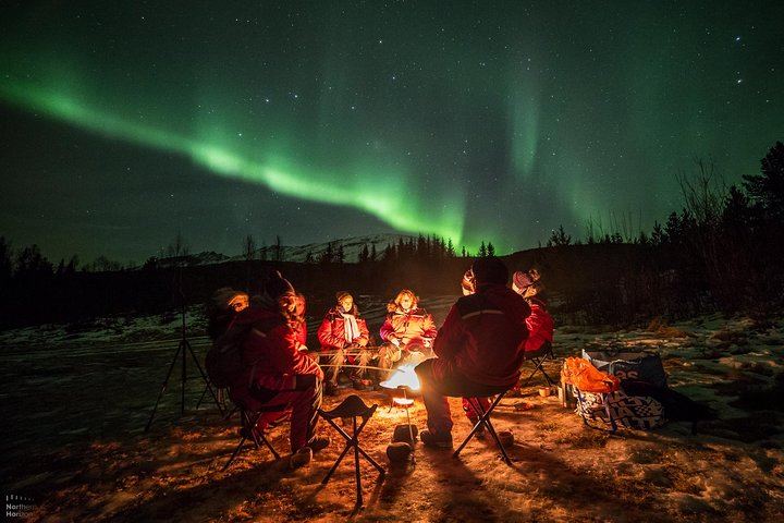 Tromso Northern Lights Tour with Full Arctic Gear and Reindeer Sausage (10/12)