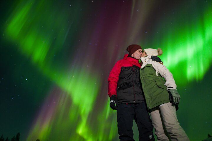 Chasse aux aurores en minibus à Tromsø avec Arctic GM et garantie d'observation (1/12)