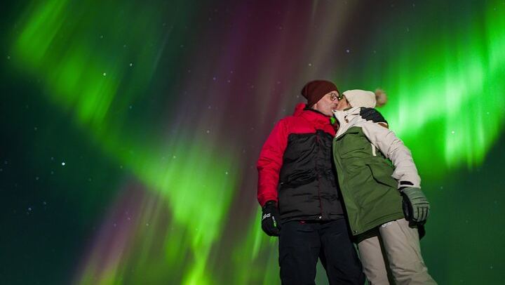 Chasse aux aurores en minibus à Tromsø avec Arctic GM et garantie d'observation (1/12)