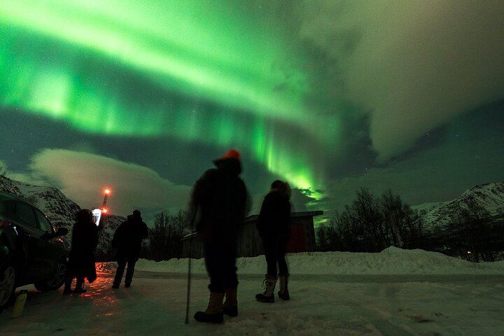 Chasse aux aurores à Tromsø en petit groupe de six personnes, avec un guide local (9/12)